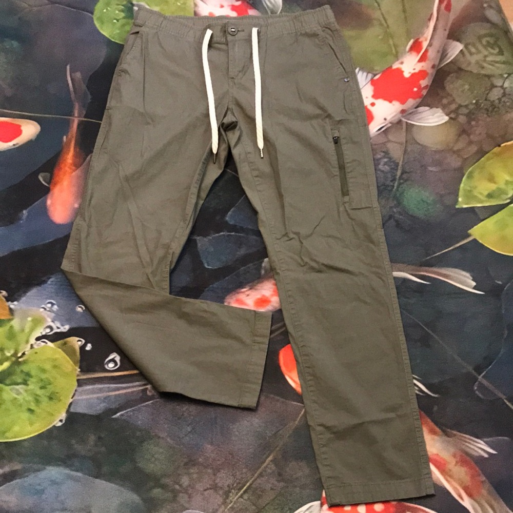 🐬VUORI Ripstop Dark Olive Green Pants - Picture 8 of 8